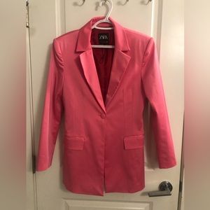 Zara Barbie pink blazer